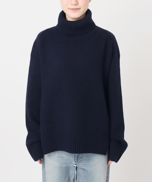 ≪WEB先行追加≫AQUA タートルプルオーバー（ニット/セーター