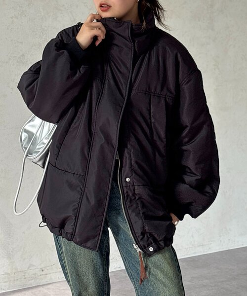 CPCM(シーピーシーエム)の「リバーシブルモンスタージャケット(ブルゾン・レディース・アイボリー/ブラック/カーキ・FREE)」の19枚目の写真