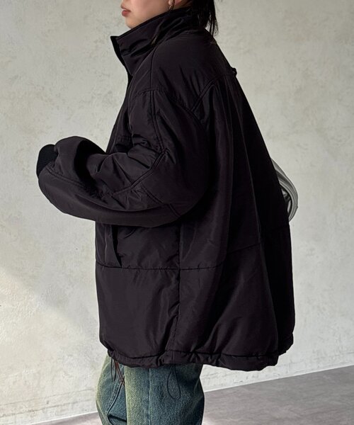 CPCM(シーピーシーエム)の「リバーシブルモンスタージャケット(ブルゾン・レディース・アイボリー/ブラック/カーキ・FREE)」の21枚目の写真