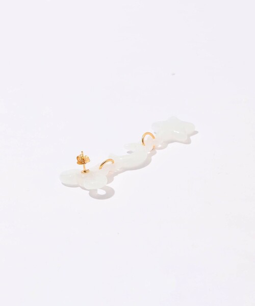 LEVENS（レヴェンス）の「LEVENS JEWELS INFINITE CHARM ピアス（ピアス（両耳用）・レディース・ホワイト系その他/ブラック系その他・FREE）」の5枚目の写真