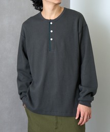 【Healthknit】Tharmal King Raschel Honeycomb Henyneck L/S