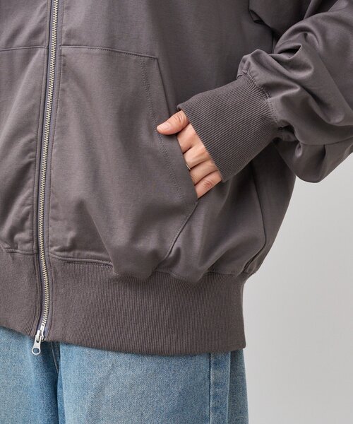 RIVE DROITE（リヴドロワ）の「【MYSELFbyRD/マイセルフバイリヴドロワ】HOODIE（パーカー・レディース・ブラック/チャコールグレー・FREE）」の8枚目の写真