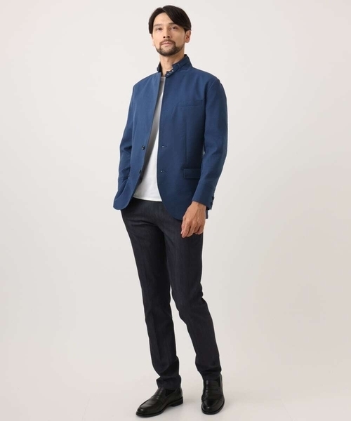 MICHEL KLEIN HOMME (ミッシェルクランオム)の「コンバーチブルジャケット(テーラードジャケット・メンズ・ブルー/ブラック・MEDIUM/LARGE/X-LARGE)」の16枚目の写真