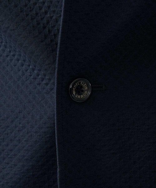 MICHEL KLEIN HOMME (ミッシェルクランオム)の「コンバーチブルジャケット(テーラードジャケット・メンズ・ブルー/ブラック・MEDIUM/LARGE/X-LARGE)」の6枚目の写真