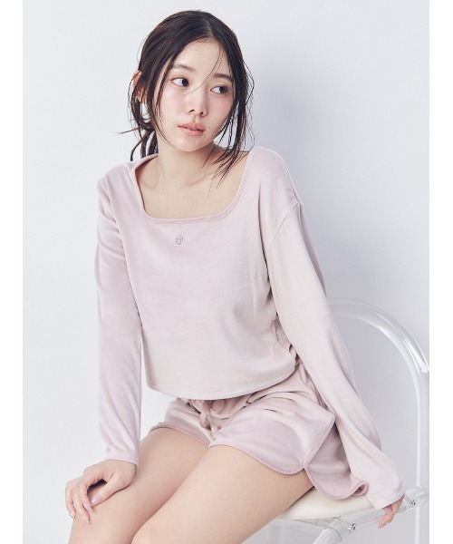 シルキーフリースセットアップ（ルームウェア/パジャマ）｜SNIDEL HOME