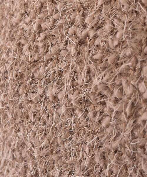 earth music&ecology(アースミュージックアンドエコロジー)の「ポンポンヤーンベスト(ベスト・レディース・アイボリー/ライトグレー/モカ・FREE)」の16枚目の写真