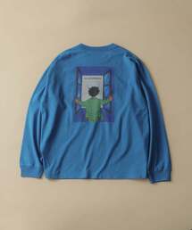 EDIFICE（エディフィス）の「SAVIGNAC (サヴィニャック) 別注 French Company プリント ロングスリーブ Tシャツ（Tシャツ/カットソー・メンズ）」