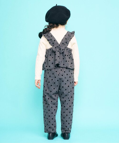 Seraph（セラフ）の「【ジュニア対応】ケーブルジャガードハイネックトップス（Tシャツ/カットソー・キッズ・ブラウン/ピンク/ミント/アイボリー・80/90/100/110/120/130/140）」の6枚目の写真