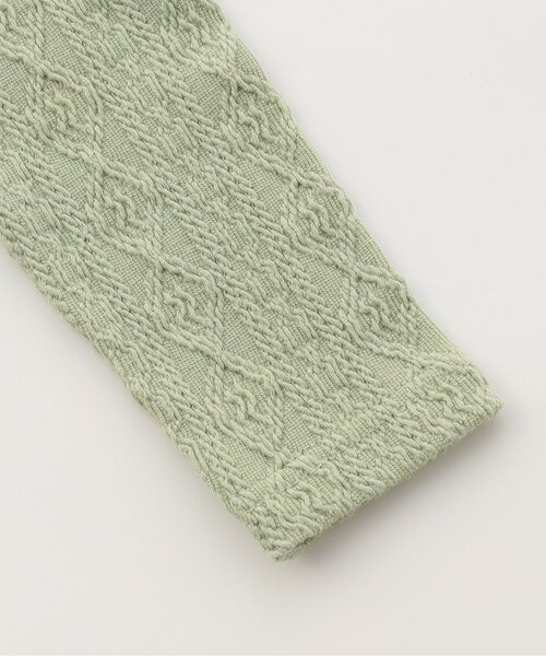 Seraph（セラフ）の「【ジュニア対応】ケーブルジャガードハイネックトップス（Tシャツ/カットソー・キッズ・ブラウン/ピンク/ミント/アイボリー・80/90/100/110/120/130/140）」の14枚目の写真