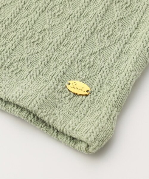 Seraph（セラフ）の「【ジュニア対応】ケーブルジャガードハイネックトップス（Tシャツ/カットソー・キッズ・ブラウン/ピンク/ミント/アイボリー・80/90/100/110/120/130/140）」の15枚目の写真