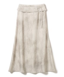 RBS（アールビーエス）の「RBS / サテン プリント ベルベット スカート（スカート）」