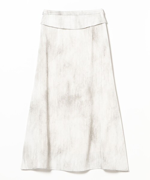 Ray BEAMS（レイビームス）の「RBS / サテン プリント ベルベット スカート（スカート・レディース・オフホワイト/ベージュ・0/1）」の10枚目の写真