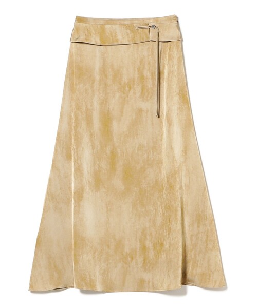 Ray BEAMS（レイビームス）の「RBS / サテン プリント ベルベット スカート（スカート・レディース・オフホワイト/ベージュ・0/1）」の12枚目の写真