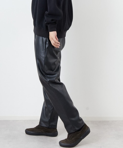 UNIVERSAL OVERALL（ユニバーサルオーバーオール）の「[UNIVERSAL OVERALL/ユニバーサルオーバーオール] 別注 シェフパンツ（その他パンツ・メンズ・カモフラージュ/スミクロ/レオパード/ワンウォッシュ/ブラック/ブラウン/ブラック系/ダークグレー/チャコールグレー・S/M/L）」の4枚目の写真