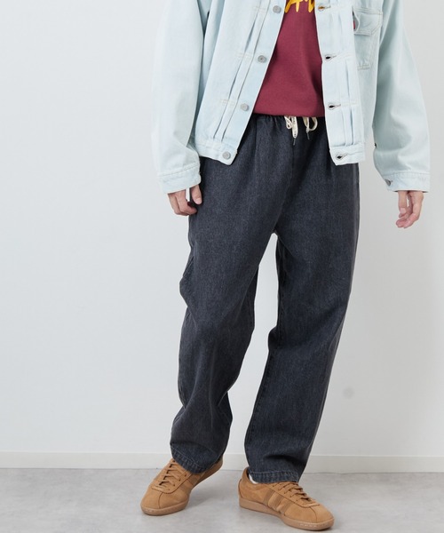 UNIVERSAL OVERALL（ユニバーサルオーバーオール）の「[UNIVERSAL OVERALL/ユニバーサルオーバーオール] 別注 シェフパンツ（その他パンツ・メンズ・カモフラージュ/スミクロ/レオパード/ワンウォッシュ/ブラック/ブラウン/ブラック系/ダークグレー/チャコールグレー・S/M/L）」の3枚目の写真