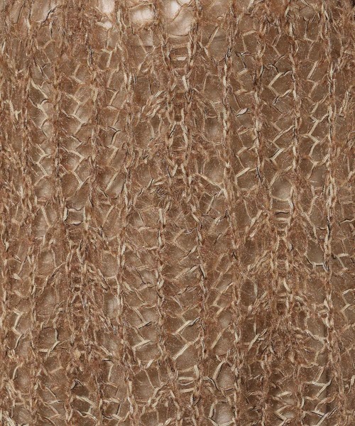 mysty woman（ミスティウーマン）の「モヘヤライクスカシニット 582023（ニット/セーター・レディース・ブルー/ベージュ/ブラウン・FREE）」の14枚目の写真