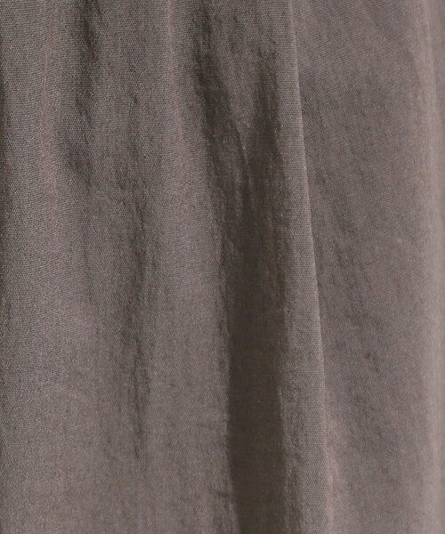 DRESKIP（ドレスキップ）の「【着丈選べる/S-LL】触れる度ひんやり ゆるきれい イージーワイドパンツ（その他パンツ・レディース・ブラック/ダークブラウン・02/03/40/04/36/42/01/38）」の9枚目の写真