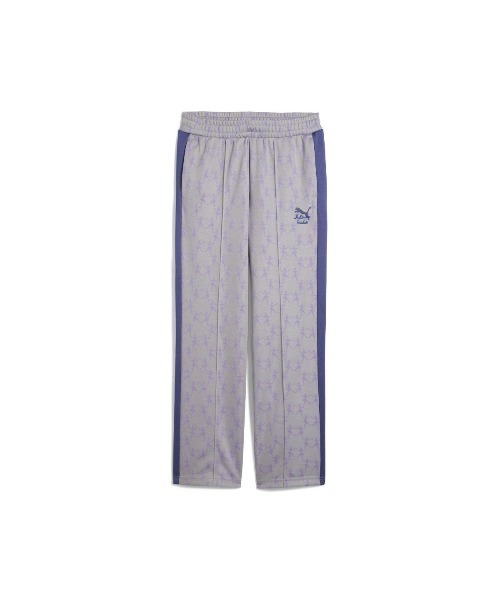 PUMA（プーマ）の「PUMA PUMA x KIDSUPER T7 PANTS（プーマ プーマ x キッドスーパー T7 パンツ）（スウェットパンツ・メンズ・グレー系/レッド系・MEDIUM/LARGE/X-LARGE）」の3枚目の写真