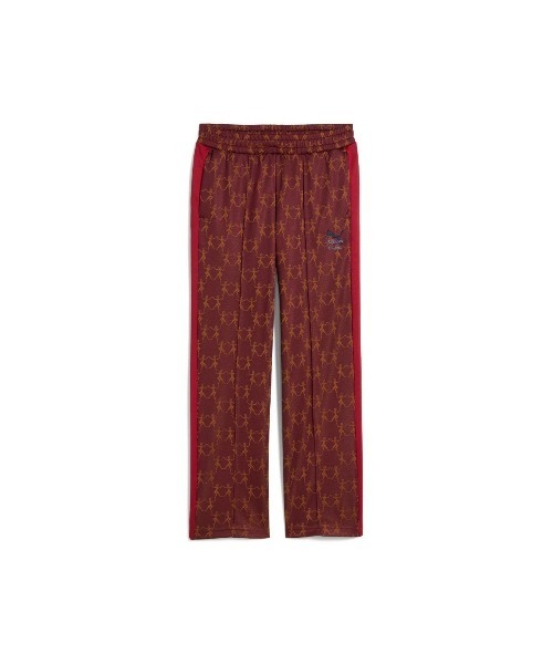 PUMA（プーマ）の「PUMA PUMA x KIDSUPER T7 PANTS（プーマ プーマ x キッドスーパー T7 パンツ）（スウェットパンツ・メンズ・グレー系/レッド系・MEDIUM/LARGE/X-LARGE）」の5枚目の写真