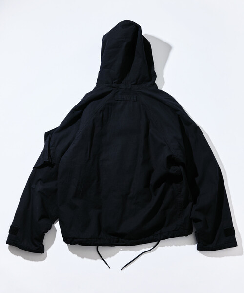 NAUTICA（ノーティカ）の「NAUTICA/ノーティカ ビックシルエット 中綿キルト リップストップ ミリタリーショートブルゾン（ブルゾン・メンズ・カモフラージュ/ブラック・MEDIUM/LARGE/X-LARGE）」の15枚目の写真