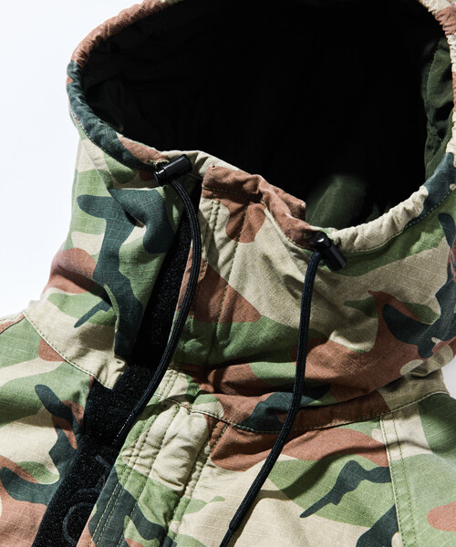 NAUTICA（ノーティカ）の「NAUTICA/ノーティカ ビックシルエット 中綿キルト リップストップ ミリタリーショートブルゾン（ブルゾン・メンズ・カモフラージュ/ブラック・MEDIUM/LARGE/X-LARGE）」の19枚目の写真