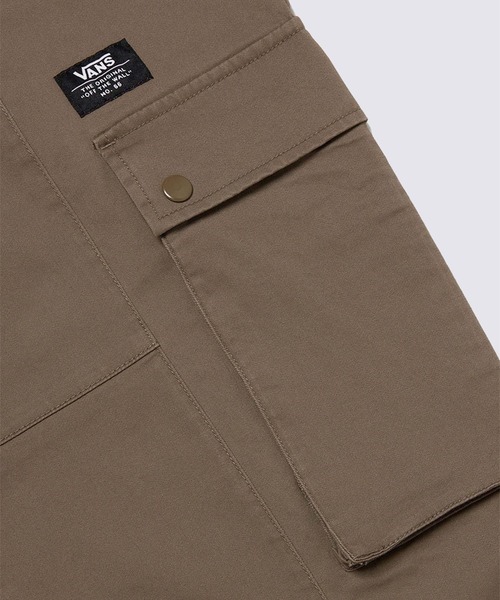 VANS（バンズ）の「ジッパー ヘム パンツ / ZIPPER HEM PANT Bungee Cord VN000KD09JC1（その他パンツ・メンズ・カーキブラウン・LARGE/MEDIUM/SMALL/X-LARGE/X-SMALL）」の5枚目の写真