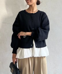 Chez toi | ペプラムインナーSETニットカーディガン(カーディガン/ボレロ)