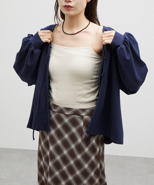 ディスコート新品ギャザーカットソー トップス umm.】ギャザーリボンプルオーバー（Tシャツ/カットソー）｜DISCOAT