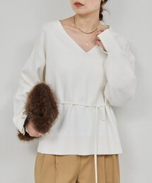 GALLARDAGALANTE｜ガリャルダガランテのニット/セーター（ホワイト