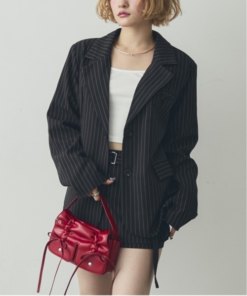 ストライプジャケットセットアップ（セットアップ）｜mul.（ムル）の