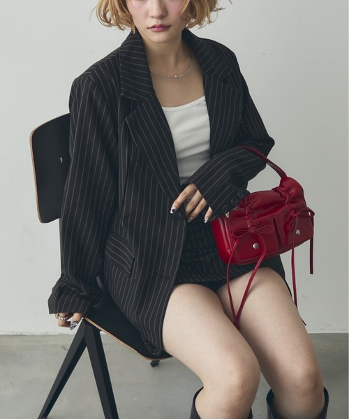 ストライプジャケットセットアップ（セットアップ）｜mul.（ムル）の