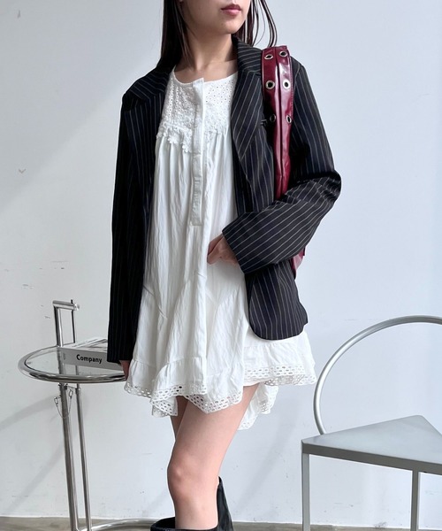 ストライプジャケットセットアップ（セットアップ）｜mul.（ムル）の