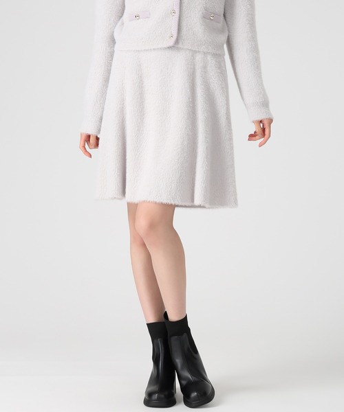 セール】2025秋冬新作 シャギーニットスカート（スカート）｜MISCH