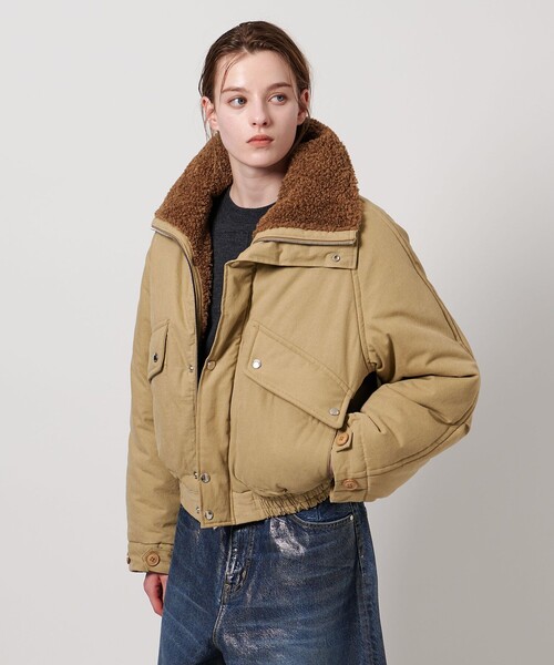 ASTRAET ジャケット ベージュ 新品☆手洗可 バックプリーツジャケット