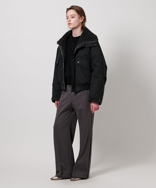 ASTRAET（アストラット）の「＜ASTRAET＞ボア ジップブルゾン（その他アウター・レディース・ブラック/ベージュ・FREE）」の14枚目の写真