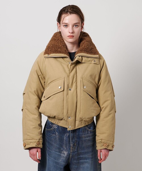 ASTRAET（アストラット）の「＜ASTRAET＞ボア ジップブルゾン（その他アウター・レディース・ブラック/ベージュ・FREE）」の15枚目の写真