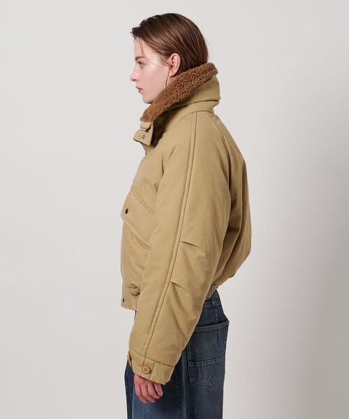 ASTRAET（アストラット）の「＜ASTRAET＞ボア ジップブルゾン（その他アウター・レディース・ブラック/ベージュ・FREE）」の11枚目の写真