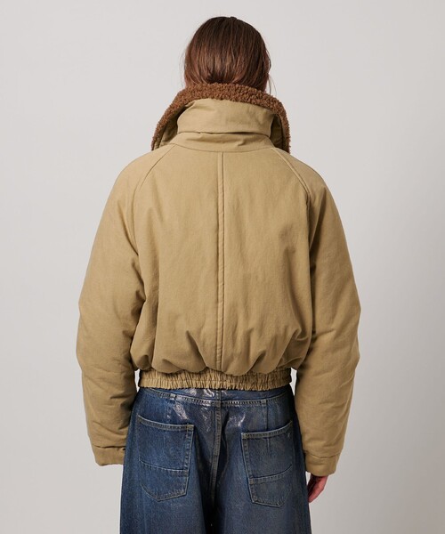 ASTRAET（アストラット）の「＜ASTRAET＞ボア ジップブルゾン（その他アウター・レディース・ブラック/ベージュ・FREE）」の13枚目の写真