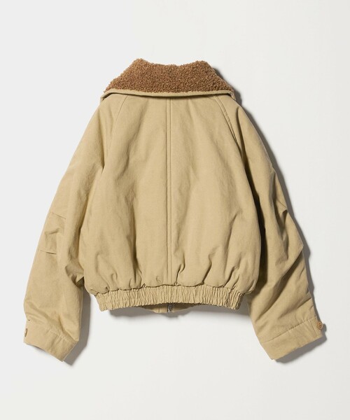 ASTRAET（アストラット）の「＜ASTRAET＞ボア ジップブルゾン（その他アウター・レディース・ブラック/ベージュ・FREE）」の9枚目の写真