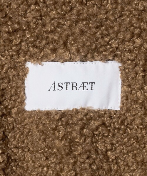 ASTRAET（アストラット）の「＜ASTRAET＞ボア ジップブルゾン（その他アウター・レディース・ブラック/ベージュ・FREE）」の21枚目の写真