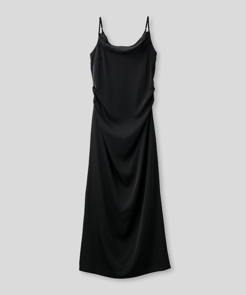 カウルネック ドレープ キャミ ワンピース KINO THE KEI（ワンピース