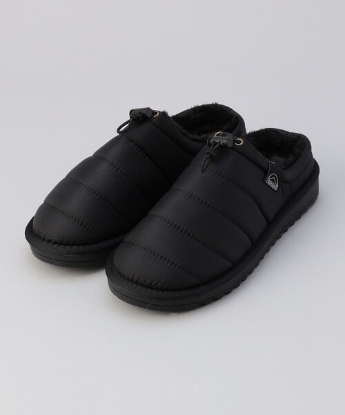 coen(コーエン)の「【C.Mt】WP MOC SHOES(スリッポン・レディース・ブラック/ナチュラル・S/XL/M/L)」の2枚目の写真
