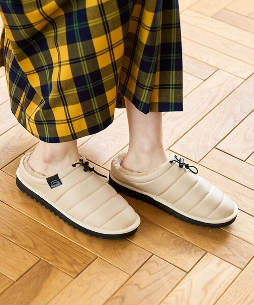 coen(コーエン)の「【C.Mt】WP MOC SHOES(スリッポン・レディース・ブラック/ナチュラル・S/XL/M/L)」の5枚目の写真