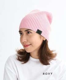 ROXY（ロキシー）の「SUN AND SURF /ロキシーロゴワンポイントリブニット帽・ビーニー（ニットキャップ/ビーニー）」