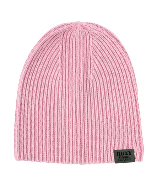 ROXY（ロキシー）の「SUN AND SURF /ロキシーロゴワンポイントリブニット帽・ビーニー（ニットキャップ/ビーニー・レディース・パープル/ブラック/ブルー・FREE）」の10枚目の写真