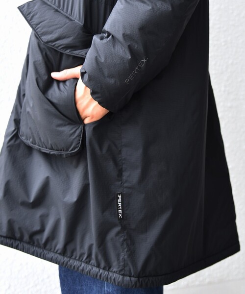 セール】SHIPS any:〈軽量/撥水〉PERTEX(R) × PRIMALOFT(R) ミリタリー