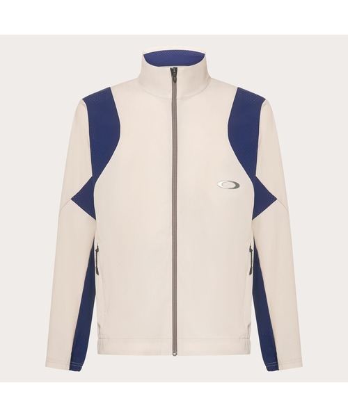 OAKLEY（オークリー）の「オークリー  ENHANCE FUSION FLEX JACKET 1.0/ジャケット/軽量/吸汗速乾/スポーツ・トレーニング/OAKLEY（その他アウター・メンズ・ブラック/ホワイト×ネイビー・L/S/M/XL）」の2枚目の写真