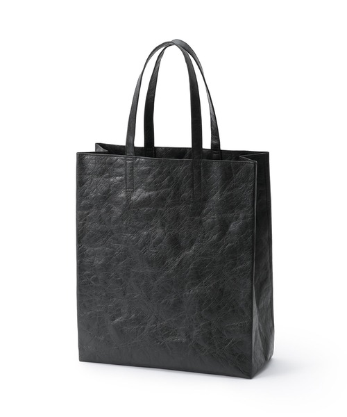 MUJI Labo〕ペーパーライクトートバッグ 内ポケット付き（トートバッグ