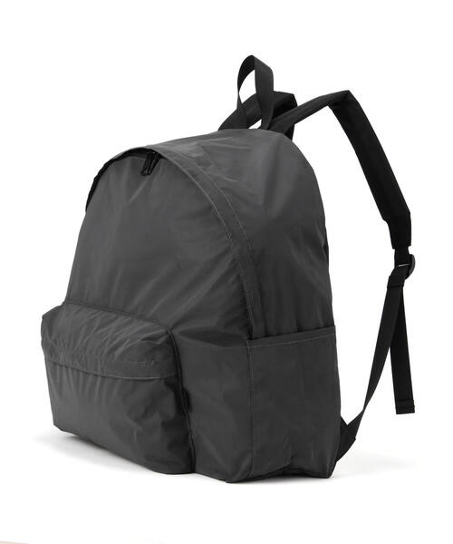 PACKING(パッキング)の「PACKING/パッキング BLACK REFLECTIVE BACKPACK(バックパック/リュック・メンズ・ブラック・F)」の15枚目の写真