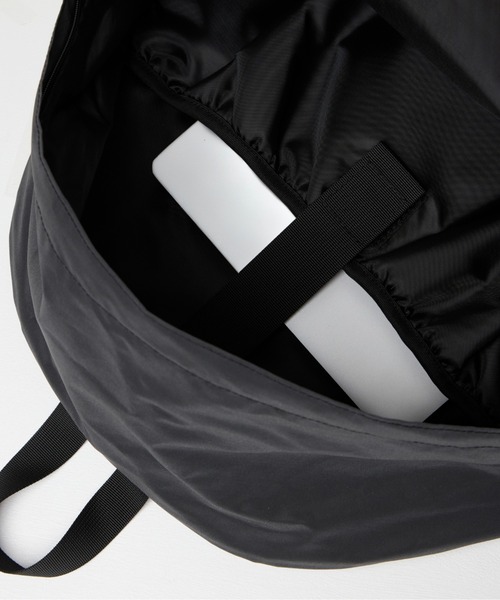 PACKING/パッキング BLACK REFLECTIVE BACKPACK（バックパック